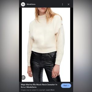 Never worn maje “marina” sweater